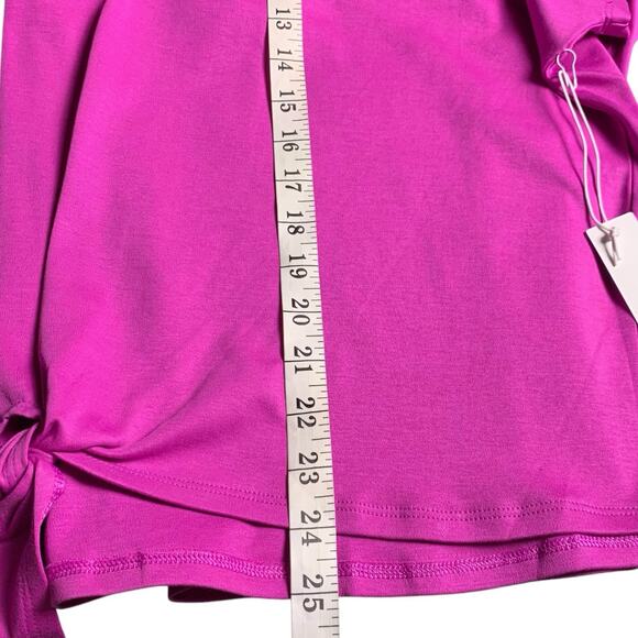 Chico's Top Women's Size 3 (XL) Tie Front Kalmia Dolman Sleeve Fun Tropical NWT - Picture 7 of 7